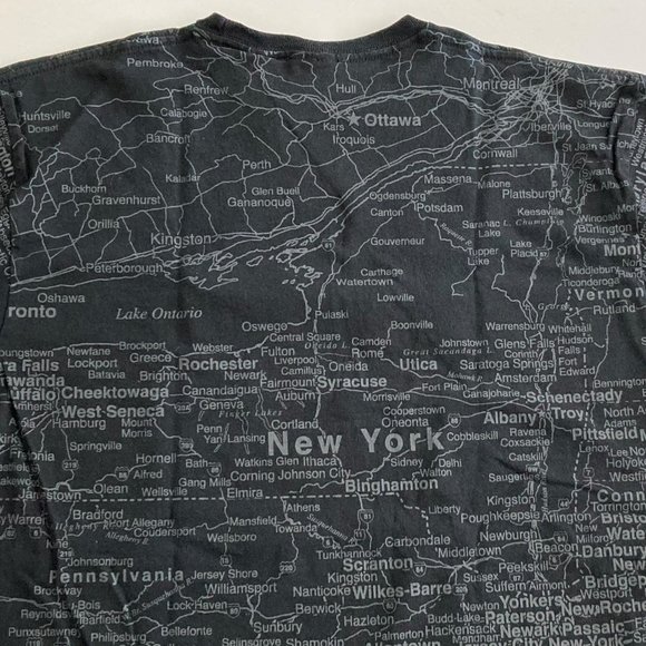 I Love New York Map T Shirt - Picture 5 of 6